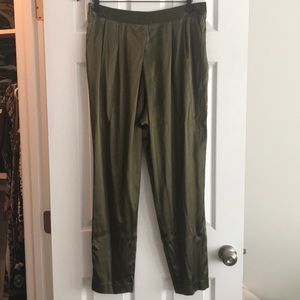 Silk pants
